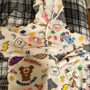 Forever 21 Care Bears  crop top sweater